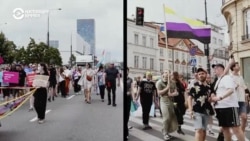 В Варшаве прошел гей-парад, в котором участвовали белорусы. Вот что они рассказали о дискриминации ЛГБТ в их стране