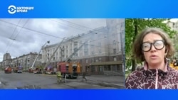 Последствия удара российской ракеты по Днепру – включение корреспондента с места событий  Последствия удара российской ракеты по Днепру – включение корреспондента с места событий