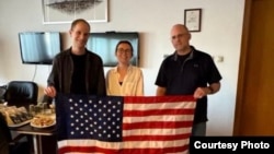 Эван Гершкович, Алсу Курмашева и Пол Уилан