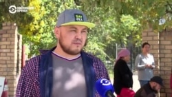 В Бишкеке жильцов многоэтажки выселяют из квартир В Бишкеке жильцов многоэтажки выселяют из квартир