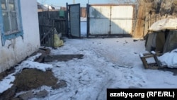 Дом и двор супругов Сергеенко в Экибастузе