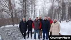 Активисты после акции