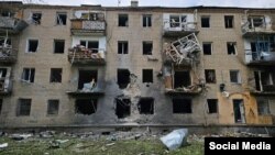 Последствия авиаудара по Херсону, 15 мая 2024 года