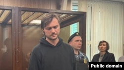 Григорий Мумриков во время судебного заседания