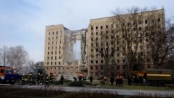 Областная администрация Николаева после удара 29 марта 2022 года