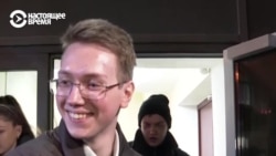 Студент Андрей Баршай: первые кадры на свободе Студент Андрей Баршай: первые кадры на свободе