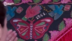 Тайный смысл узоров самодельных вышитых ковров в Кыргызстане: раскрываем секрет Тайный смысл узоров самодельных вышитых ковров в Кыргызстане: раскрываем секрет