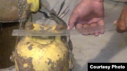 Контейнер с радиоактивным Цезием-137