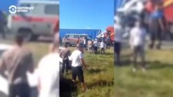 14 кыргызстанцев погибли в Ульяновской области России: грузовой автомобиль врезался в их маршрутку 14 кыргызстанцев погибли в Ульяновской области России: грузовой автомобиль врезался в их маршрутку