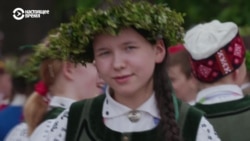 40 тысяч человек приняли участие в празднике песни и танца в Латвии, 35 тысяч из них – дети и подростки 40 тысяч человек приняли участие в празднике песни и танца в Латвии, 35 тысяч из них – дети и подростки