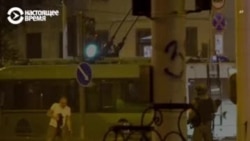 Новое видео гибели демонстранта в Минске Новое видео гибели демонстранта в Минске