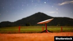 Антенна Starlink в Бразилии