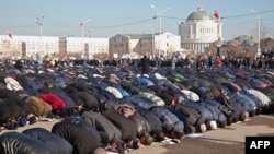 Массовая молитва в Грозном, Чечня
