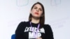 RUSSIA -- Anna Rivina, director of Nasiliyu.net, attends the Russian Civil Forum in Moscow, December 8, 2018