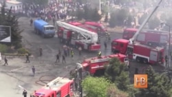 Бакинские власти ищут виновных в пожаре на проспекте Азадлыг Бакинские власти ищут виновных в пожаре на проспекте Азадлыг