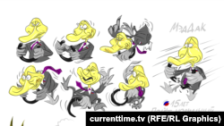 Карикатура currenttime.tv