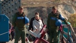 Как работает единственный транспортный переход на линии разграничения на Донбассе Как работает единственный транспортный переход на линии разграничения на Донбассе