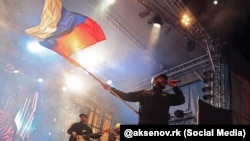 Тимати на концерте в Симферополе