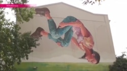 Стрит-арт - как терапия от войны на Донбассе Стрит-арт - как терапия от войны на Донбассе