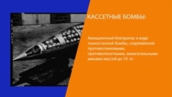 Кассетные бомбы - СПРАВКА Кассетные бомбы - СПРАВКА