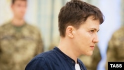 Надежда Савченко после освобождения