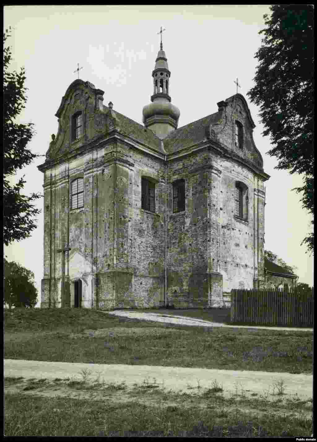 Костел в Городище Пинского района Брестской области 