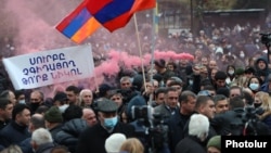 Протесты в Ереване 5 декабря