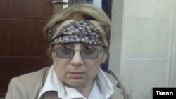 Лейла Юнус на суде в Баку