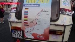 Без колеса и с замечанием от полиции: как 81-летний немец на тракторе ехал по России Без колеса и с замечанием от полиции: как 81-летний немец на тракторе ехал по России