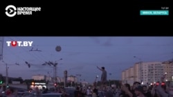 Второй день протестов в Беларуси Второй день протестов в Беларуси