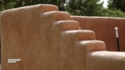 Дома Адобе – визитная карточка Альбукерке Дома Адобе – визитная карточка Альбукерке