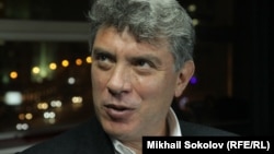 Борис Немцов в студии Радио "Свобода"