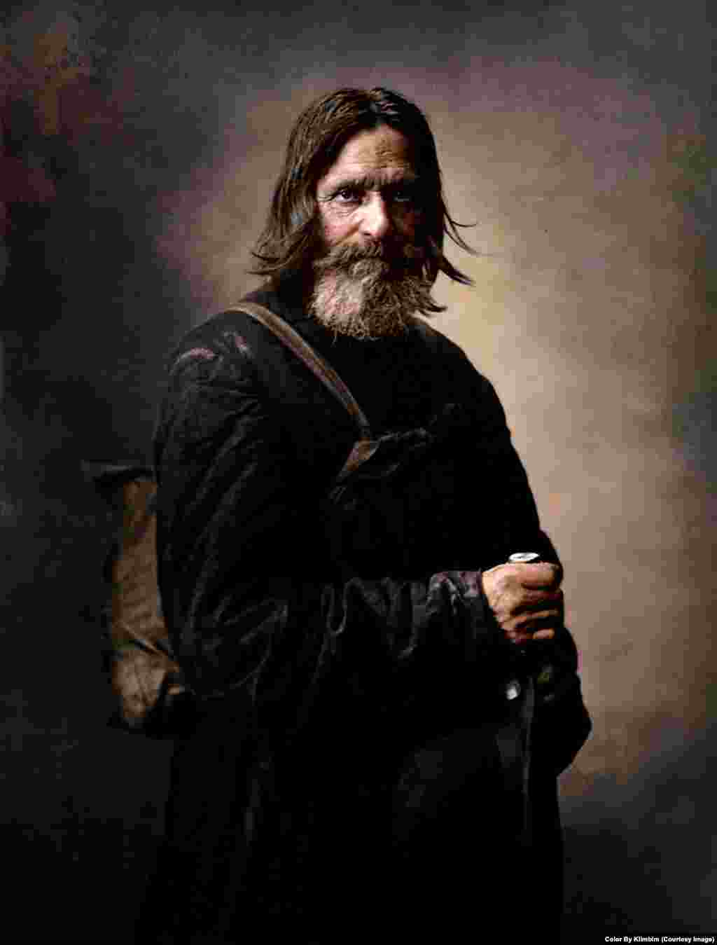 На фото – неизвестный паломник