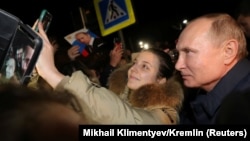 Селфи с Владимиром Путиным, 23 декабря, 2019