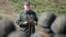 Александр Лукашенко на военных учениях, сентябрь 2021 года