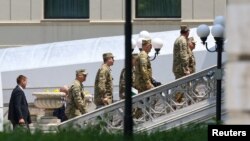 Делегация Украины во дворце Чираган