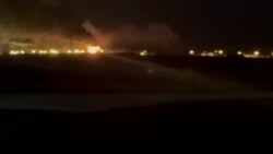 Удар дронов ВСУ по Новошахтинскому заводу нефтепродуктов в Ростовской области: возник сильный пожар  Удар дронов ВСУ по Новошахтинскому заводу нефтепродуктов в Ростовской области: возник сильный пожар