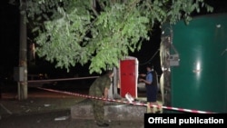 Взрыв в Одессе в ночь на 12 июня , фото МВД Украины