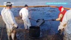 В Коми – экологическое бедствие из-за разлива нефти В Коми – экологическое бедствие из-за разлива нефти