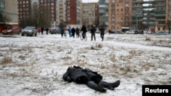 Жертва обстрела Краматорска 10 февраля