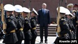 Путин на Могиле Неизвестного Солдата, 22 июня 2021 года