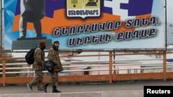 Степанакерт, Нагорный Карабах, ноябрь 2020 года