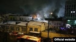 Пожар в швейном цеху на Стромынке