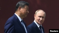 Путин и Си Цзиньпин в Пекине