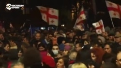 Как в Тбилиси прошел 15-тысячный митинг против фальсификации выборов в парламент  Как в Тбилиси прошел 15-тысячный митинг против фальсификации выборов в парламент