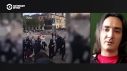 Активист Виктор Климус – о выстрелах силовиков на акции протеста в Бресте Активист Виктор Климус – о выстрелах силовиков на акции протеста в Бресте