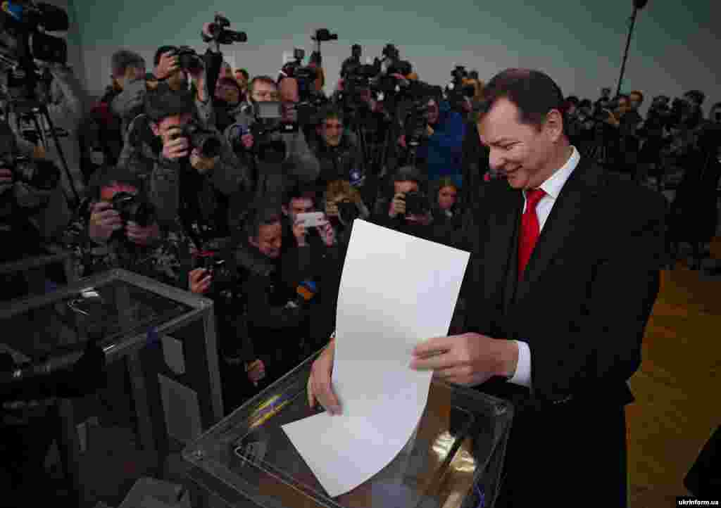 Лидер "Радикальной партии" Олег Ляшко