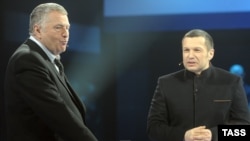 Владимир Соловьев с Владимиром Жириновским