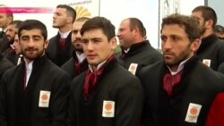 В Грузии проводили на Олимпиаду сборную: честь страны будут отстаивать 39 человек В Грузии проводили на Олимпиаду сборную: честь страны будут отстаивать 39 человек