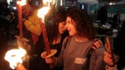 В Израиле и Газе отмечают заключение сделки по заложникам и перемирию в войне В Израиле и Газе отмечают заключение сделки по заложникам и перемирию в войне